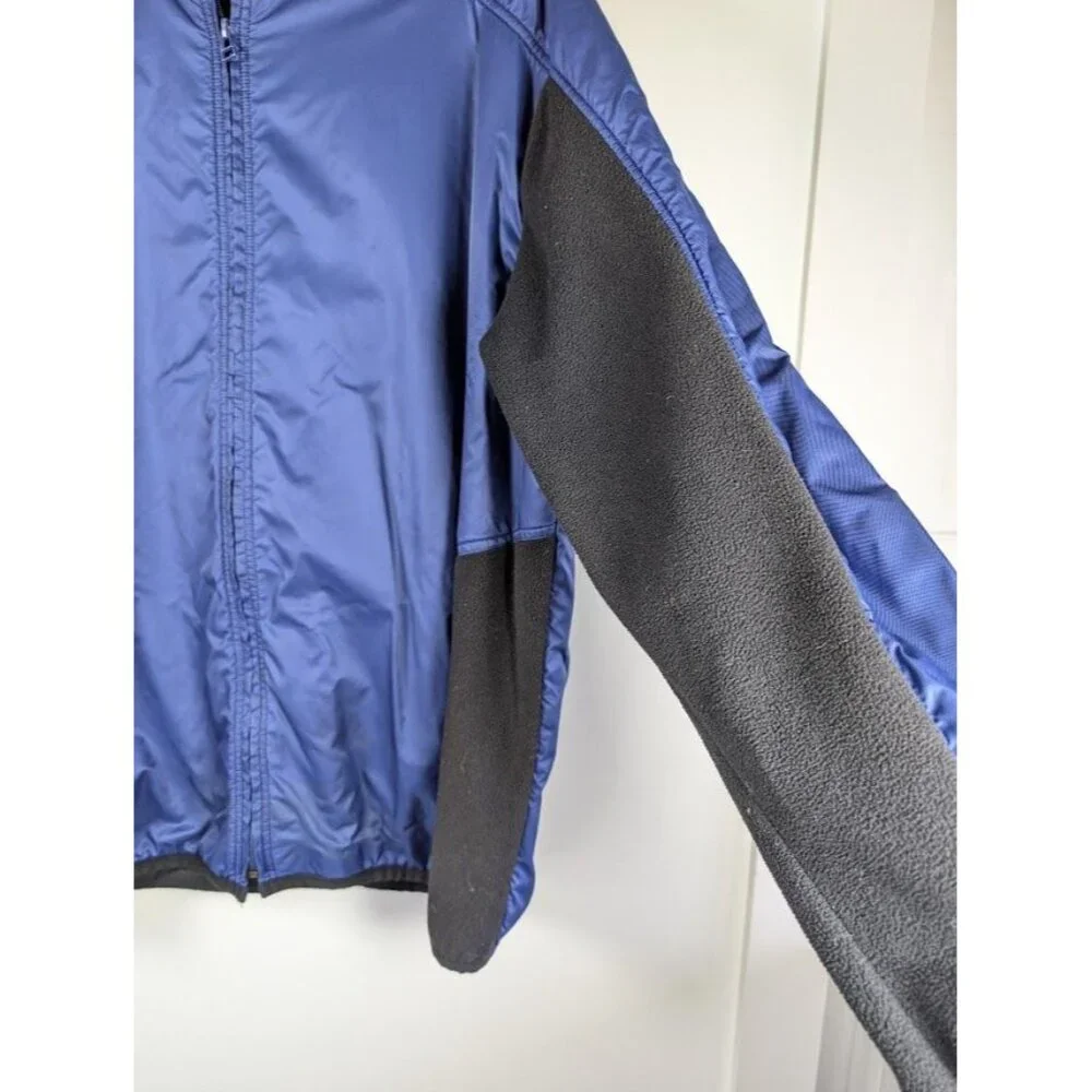 Vintage Nike Windbreaker Jacket Men Size XL 90s Nylon Fleece Gorpcore Streetwear